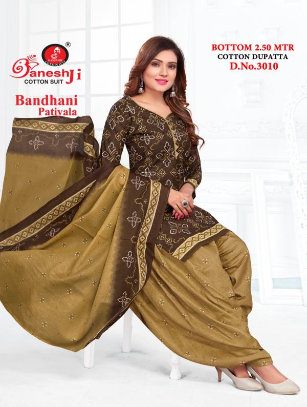 Ganeshji Bandhani Vol-3 cotton Printed Dress Material